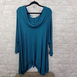 Maurices cowl neck tunic women's size 3
